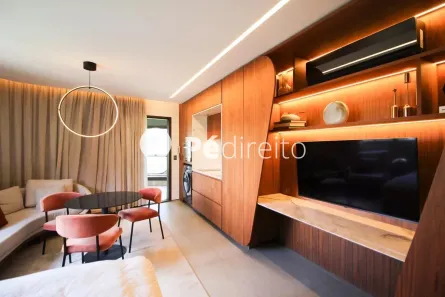 Apartamento com 1 Quarto para alugar, 46m² no Vila Olímpia, São Paulo