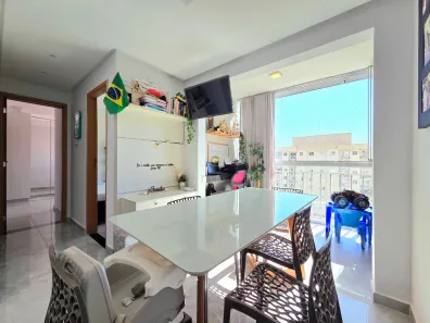Apartamento com 2 Quartos à venda, 56m² no Residencial Recanto do Cerrado, Aparecida de Goiânia