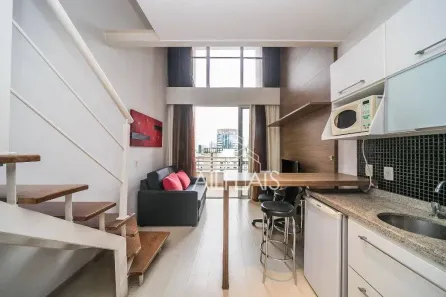 Apartamento com 1 Quarto à venda, 36m² no Cidade Monções, São Paulo