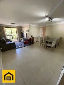 Apartamento com 3 Quartos para alugar, 106m² no Vila Bocaina, Mauá