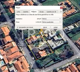 Lote/Terreno à venda, 1634m² no Jardim São Carlos, Campinas