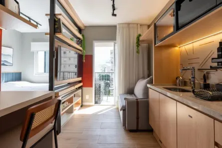 Kitnet com 1 Quarto à venda, 24m² no Vila Olímpia, São Paulo