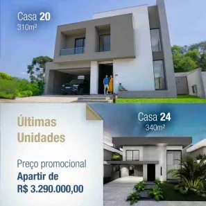 Casa de Condomínio com 3 Quartos à venda, 310m² no Santa Felicidade, Curitiba