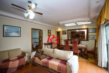 Apartamento com 3 Quartos à venda, 125m² no Ponta da Praia, Santos