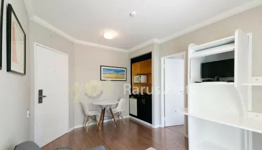 Flat com 1 Quarto para alugar, 33m² no Indianópolis, São Paulo