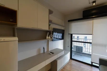 Apartamento com 1 Quarto para alugar, 27m² no Pinheiros, São Paulo