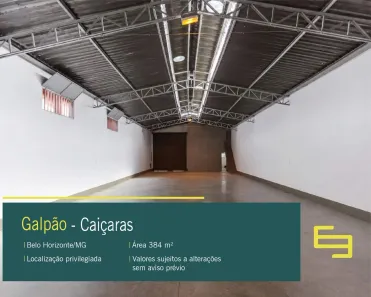 Galpão/Depósito/Armazém à venda, 384m² no Caiçaras, Belo Horizonte