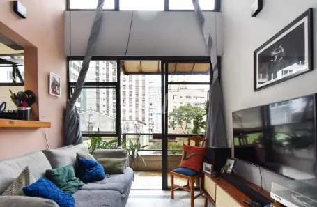 Apartamento com 2 Quartos para alugar, 55m² no Cerqueira César, São Paulo