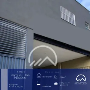 Galpão/Depósito/Armazém para alugar, 156m² no Parque das Árvores, Parnamirim