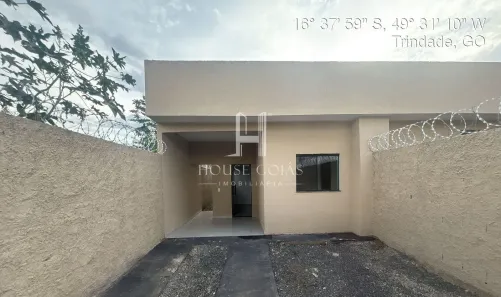 Casa com 2 Quartos à venda, 59m² no Residencial Rosa Morena, Trindade