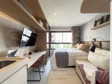Apartamento com 1 Quarto para alugar, 20m² no Vila Nova Conceição, São Paulo