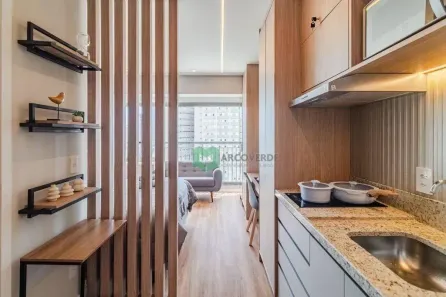 Apartamento com 1 Quarto para alugar, 22m² no Sumarezinho, São Paulo