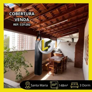 Cobertura com 3 Quartos à venda, 148m² no Santa Maria, São Caetano do Sul