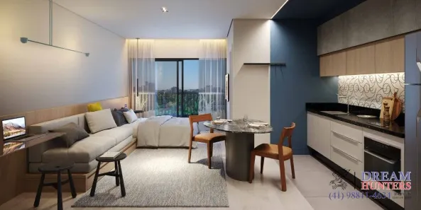 Apartamento com 1 Quarto à venda, 30m² no Campo Comprido, Curitiba