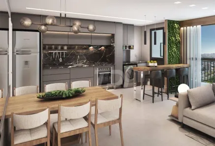 Apartamento com 2 Quartos à venda, 61m² no Cristo Rei, Curitiba