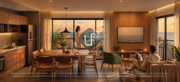 Apartamento com 2 Quartos à venda, 60m² no Meireles, Fortaleza