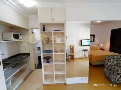Flat com 1 Quarto para alugar, 35m² no Jardim Paulistano, São Paulo