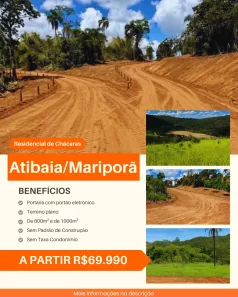 Lote/Terreno à venda, 600m² no Jardim do Lago, Atibaia