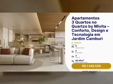 Apartamento com 3 Quartos à venda, 94m² no Jardim Camburi, Vitória