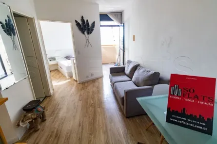 Flat com 1 Quarto à venda, 40m² no Indianópolis, São Paulo