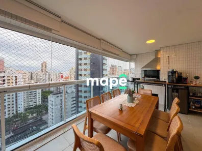 Apartamento com 3 Quartos à venda, 143m² no Boqueirão, Santos