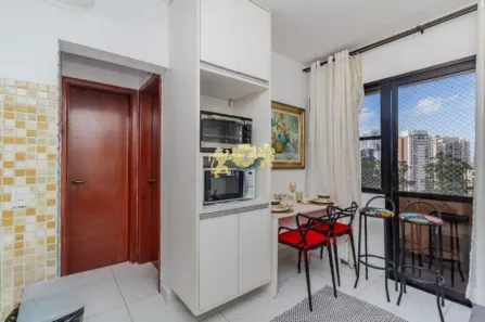 Flat com 1 Quarto à venda, 38m² no Paraíso do Morumbi, São Paulo