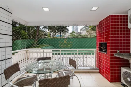Apartamento com 3 Quartos para alugar, 102m² no Mossunguê, Curitiba