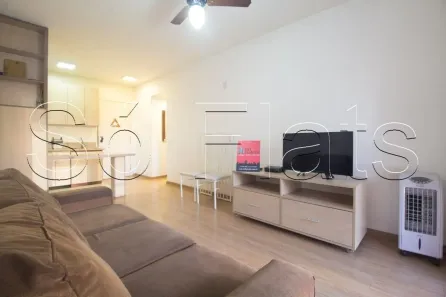 Apartamento com 1 Quarto para alugar, 45m² no Jardim Paulista, São Paulo