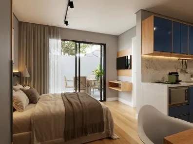 Apartamento com 1 Quarto à venda, 20m² no Cristo Rei, Curitiba