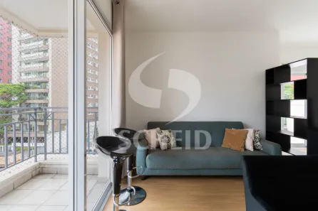 Flat com 1 Quarto para alugar, 45m² no Consolação, São Paulo