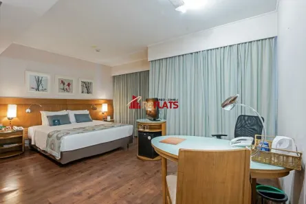 Flat com 1 Quarto à venda, 30m² no Indianópolis, São Paulo