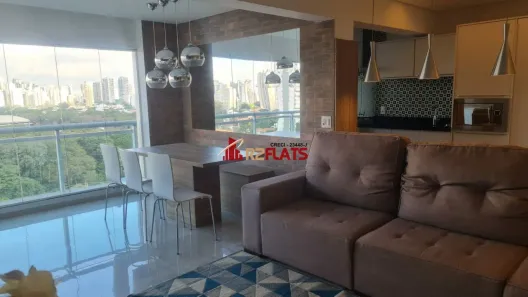Flat com 1 Quarto para alugar, 68m² no Brooklin Paulista, São Paulo