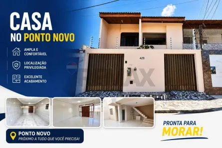 Casa com 5 Quartos à venda, 286m² no Ponto Novo, Aracaju
