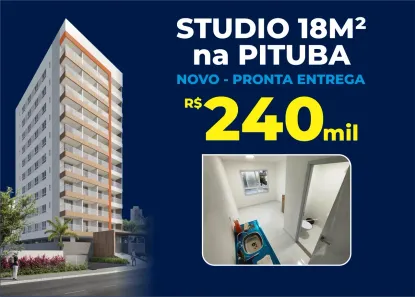 Apartamento com 1 Quarto à venda, 18m² no Amaralina, Salvador