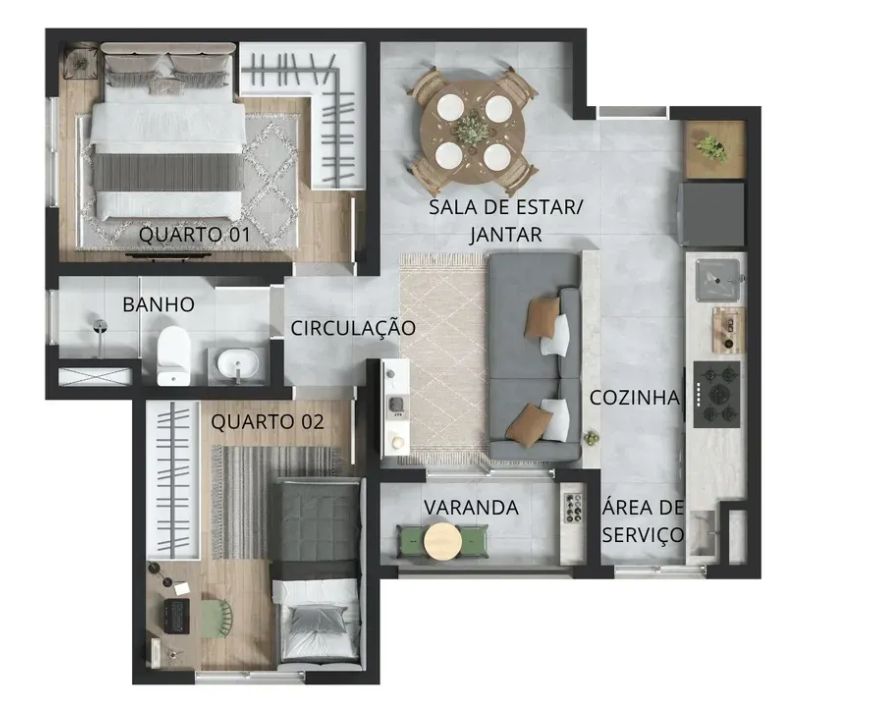 SOU VIVER ALTOS DE SÃO JOSÉ no Residencial Alto dos Ypês, São José dos Campos