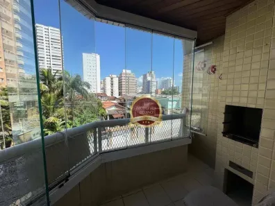 Apartamento com 2 Quartos para alugar, 69m² no Aviação, Praia Grande
