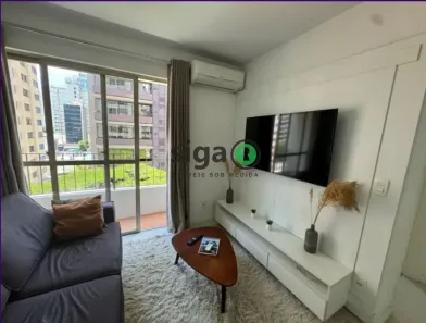 Apartamento com 1 Quarto para alugar, 47m² no Itaim Bibi, São Paulo