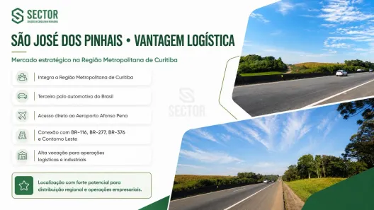 Galpão/Depósito/Armazém para alugar, 6000m² no Costeira, São José dos Pinhais