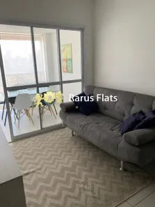 Flat com 1 Quarto para alugar, 37m² no Vila Cordeiro, São Paulo