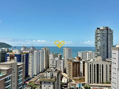 Apartamento com 3 Quartos para alugar, 136m² no Boqueirão, Santos