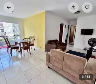 Apartamento com 3 Quartos para alugar, 77m² no Olho D'Água, São Luís