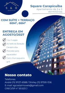 Apartamento com 1 Quarto à venda, 60m² no Jardim das Belezas, Carapicuíba