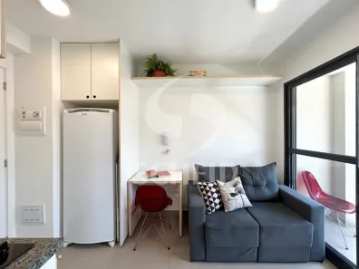 Apartamento com 1 Quarto para alugar, 27m² no Vila Olímpia, São Paulo