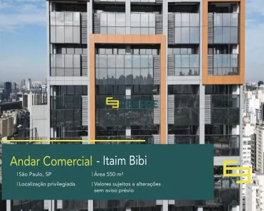 Imóvel Comercial para alugar, 550m² no Itaim Bibi, São Paulo