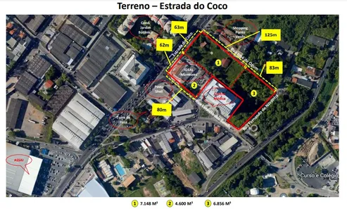 Lote/Terreno à venda, 18600m² no Pitangueiras, Lauro de Freitas