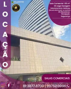 Sala Comercial para alugar, 135m² no Boa Viagem, Recife