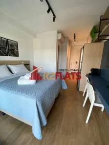 Flat com 1 Quarto para alugar, 25m² no Jardim das Acácias, São Paulo