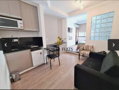 Flat com 1 Quarto para alugar, 35m² no Cerqueira César, São Paulo