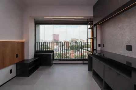 Apartamento com 1 Quarto para venda ou aluguel, 24m² no Pinheiros, São Paulo