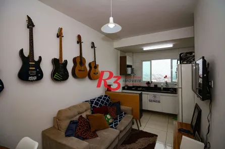 Apartamento com 1 Quarto à venda, 28m² no Macuco, Santos